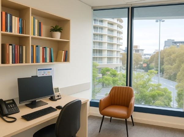 Private consulting room turbot street medical centre
